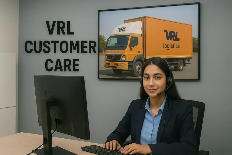 VRL Logistics Tracking Customer Care Number