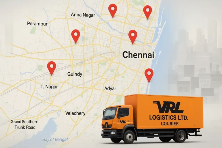 VRL Logistics Chennai All Offices