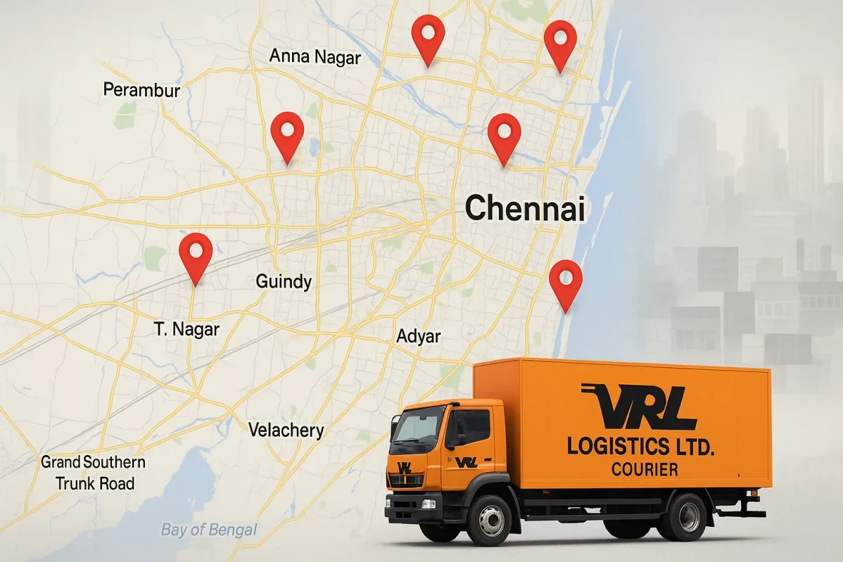 VRL Logistics Chennai All Offices