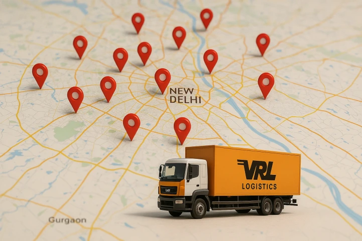 VRL Logistics Delhi All Offices