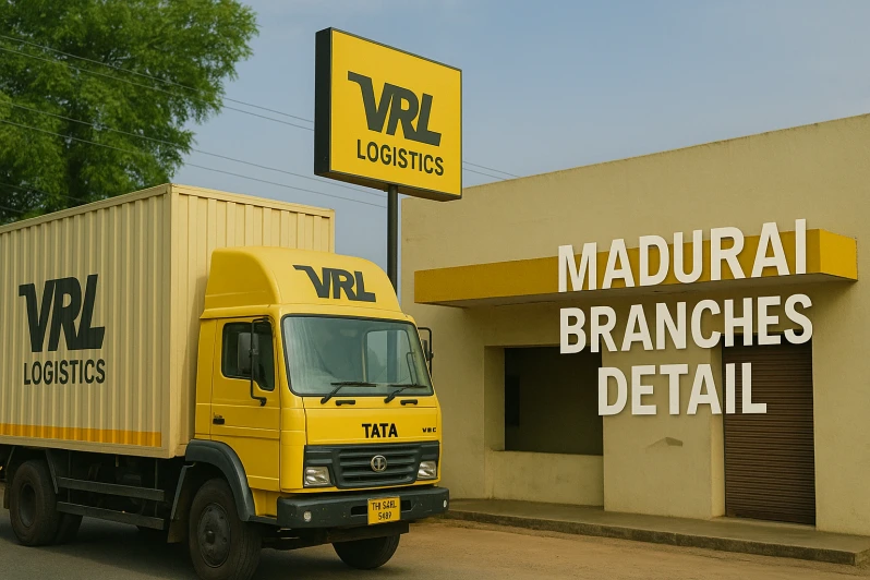 VRL Logistics Madurai Branches List